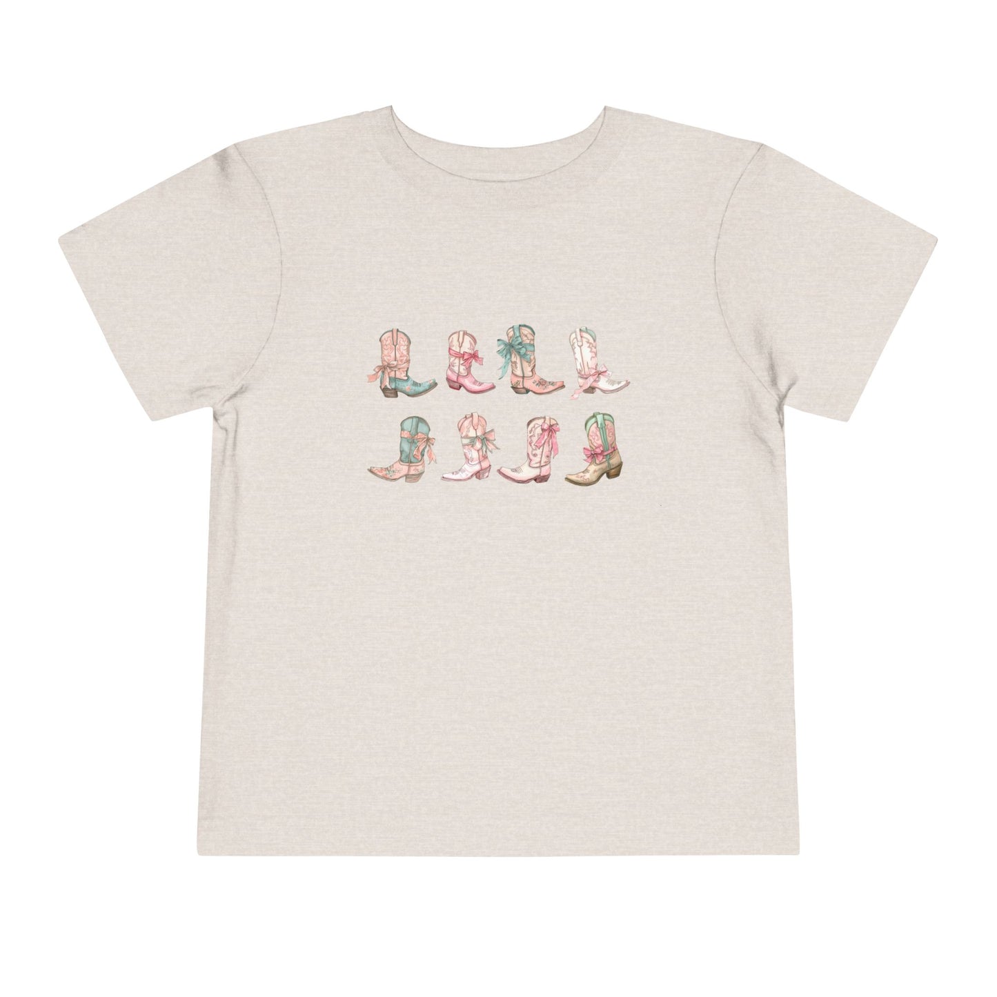 Vintage Cowgirl Boots Toddler Tee