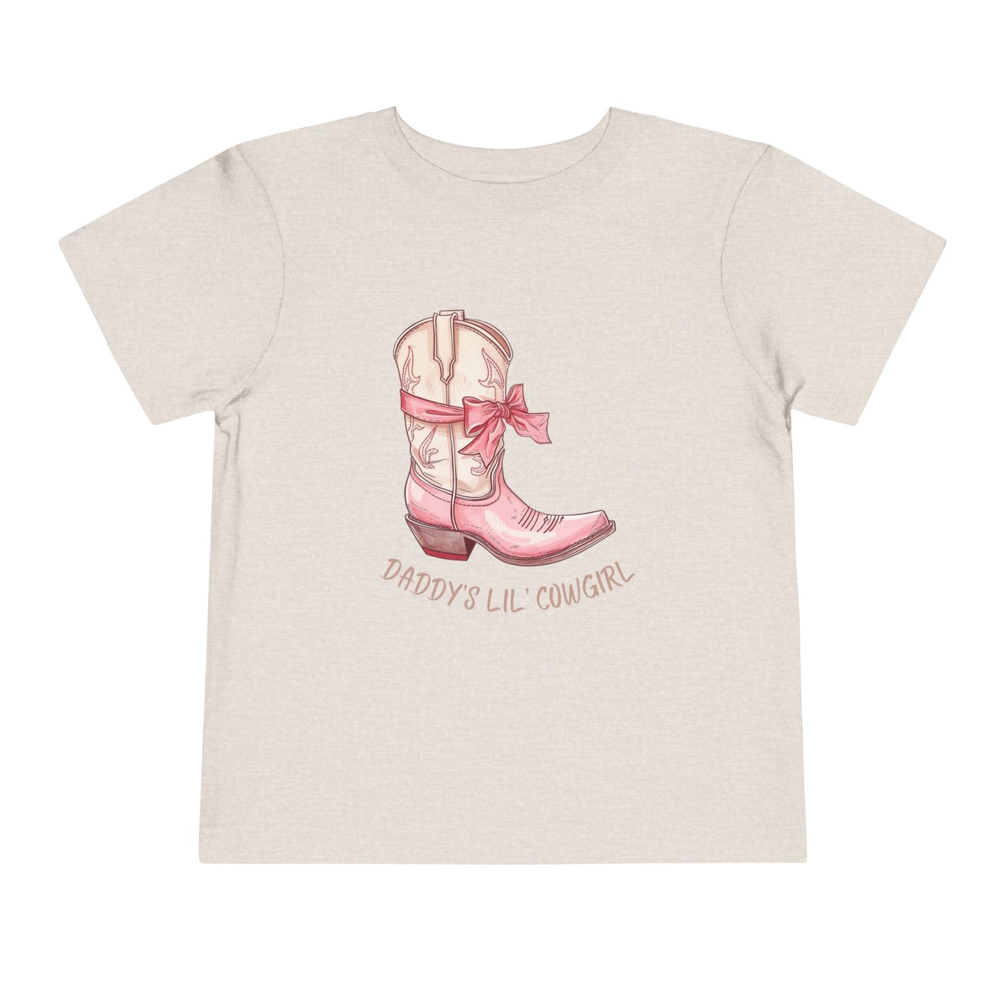 Toddler Tee Daddy's Lil' Cowgirl Cute Shirt