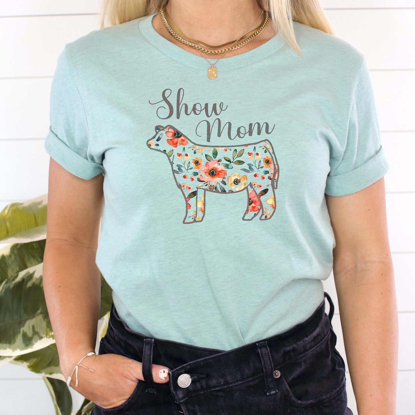 'Show Mom' Club Calf Mama Tee