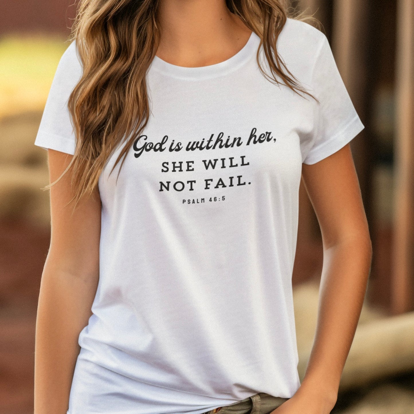 God Is Within Her Tee