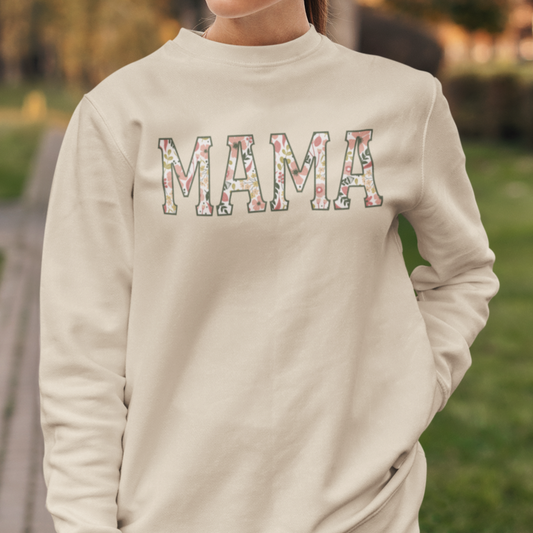 Floral MAMA Sweatshirt