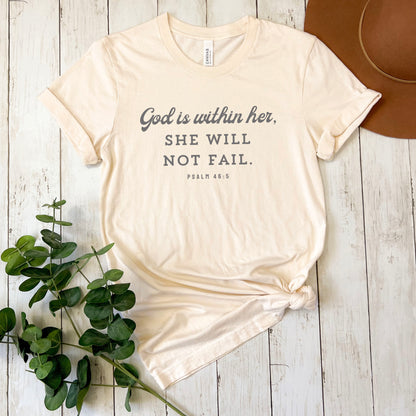 God Is Within Her Tee