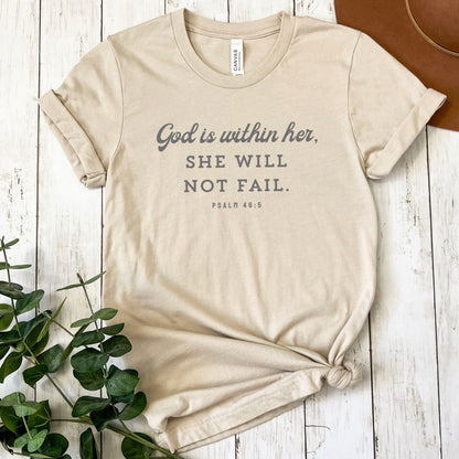 God Is Within Her Tee