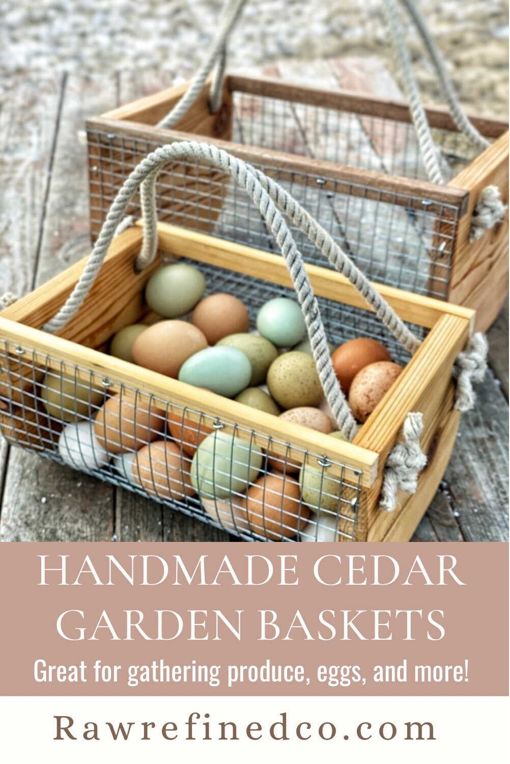 Personalized Children’s Garden Harvest Basket | Handmade Garden basket | Handmade Egg Basket | Garden Hod | Garden Tool
